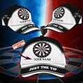 FUNSTUFFPRIT Personalized Classic Dart Cap, Birthday Present To Darter Friend, Dart Lover Cap Hat, Darting Cap