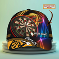 FUNSTUFFPRIT Personalized Baseball Full Print Dart Cap Hat For Men And Woman, Darts Cap For My Boy Friends, Gift To Darter
