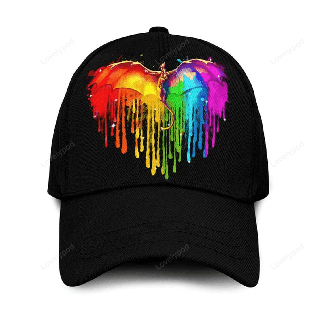 FUNSTUFFPRIT 3D Baseball Cap For Gay Man, Couple Lesbian Pride Accessories, I Don't Need Anyone's Approval Baseball Cap Hat