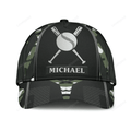 FUNSTUFFPRINT Customized Baseball Classic Cap for Friends, Glove and Baseball 3D Hat for Baseball Players