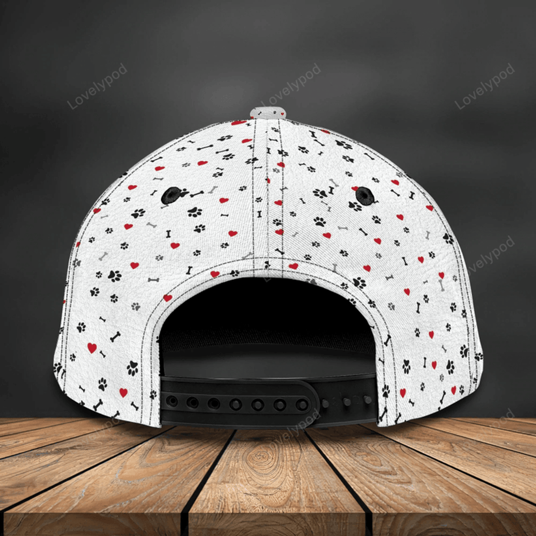 FUNSTUFFPRIT Personalized Baseball Dachshund Cap Hat For Dog Lover, 3D Full Print Dachshund Dog Cap Hat