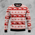 FUNSTUFFPRINT Amazing Horse Ugly Christmas Sweater for men and women Ugly Sweater