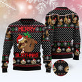 FUNSTUFFPRINT Merry Slothmas Ugly Christmas Sweater For Men & Women Ugly Sweater
