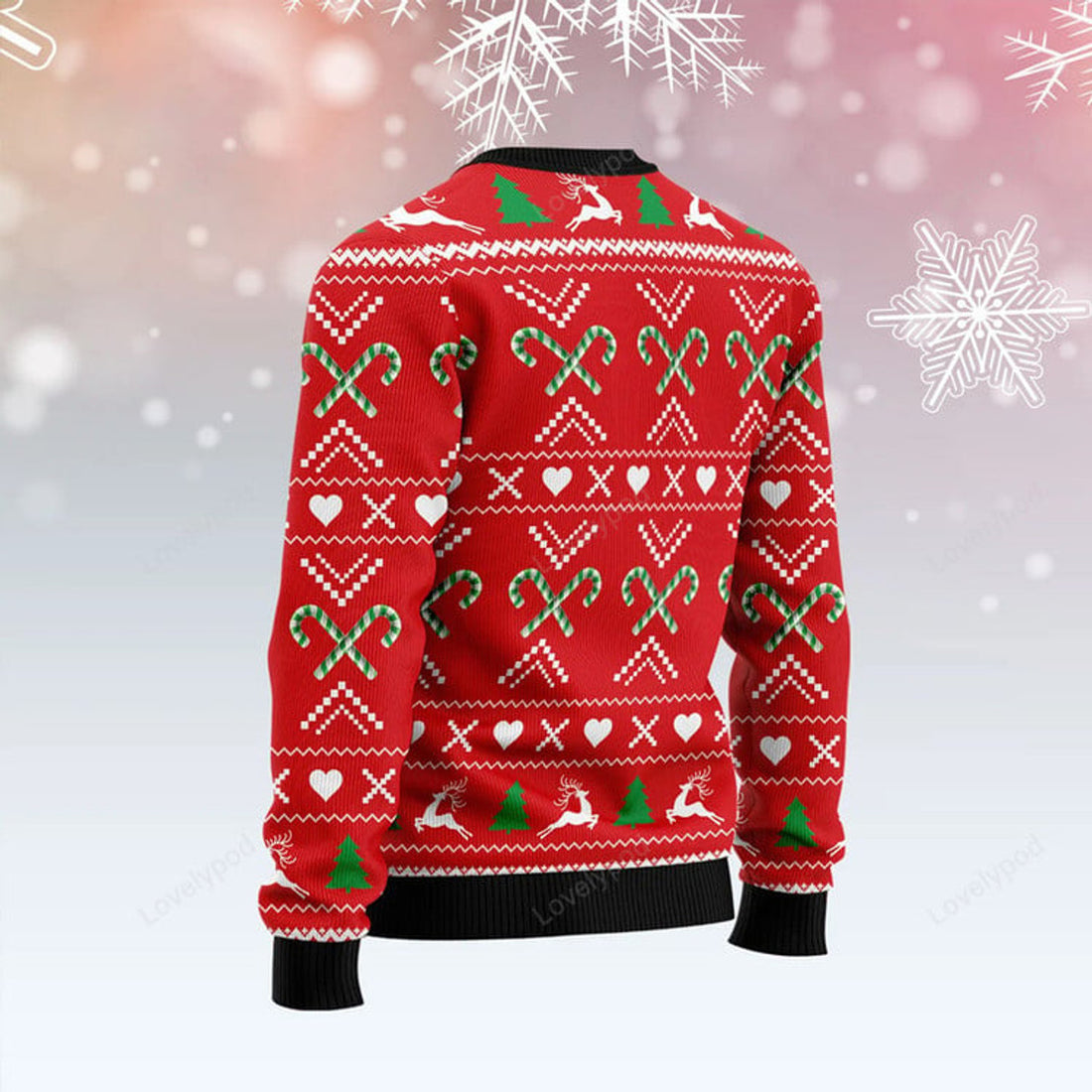 FUNSTUFFPRINT Awesome Nutcracker Ugly Christmas Sweater For Men & Women Ugly Sweater