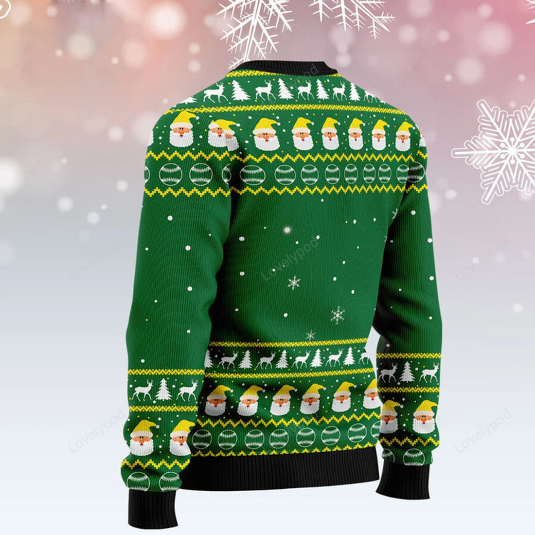 FUNSTUFFPRINT Merry Hitsmas Ugly Christmas Sweater For Men & Women Ugly Sweater