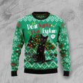 FUNSTUFFPRINT Black Cat I Can Explain Christmas Funny Ugly Christmas Sweater For Men & Women Adult - Christmas Gifts Ugly Sweater