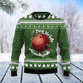 FUNSTUFFPRINT Bowling Lover Deck The Balls For Christmas Funny Ugly Christmas Sweater For Men & Women Adult Ugly Sweater