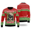 FUNSTUFFPRINT Cat Bakes Know Things Funny Ugly Christmas Sweater Gift For Men & Women Adult Ugly Sweater