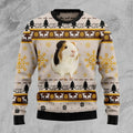 FUNSTUFFPRINT Cute Hedgehog Ugly Christmas Sweater Gift For Men & Women Adult Ugly Sweater