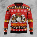 FUNSTUFFPRINT Guniea Pigmas Ugly Christmas Sweater for men and women Ugly Sweater