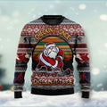 FUNSTUFFPRINT Hockey Is Back Ugly Christmas Sweater For Ugly Sweater