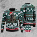 FUNSTUFFPRINT 3D Cairn Terrier Santa Printed Christmas Ugly Sweater Ugly Sweater