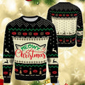 FUNSTUFFPRINT Bear Beer Campfire Yellow Wool 3D Sweater for men and women Ugly Sweater