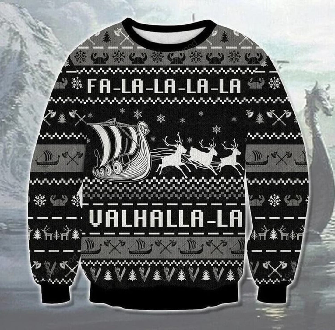 FUNSTUFFPRINT Goat Christmas Ugly Sweater 3D All Over Print ,Gift For Xmas 3D Sweater Ugly Sweater