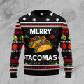 FUNSTUFFPRINT Merry Tacomas Funny Ugly Christmas Sweater For Men & Women Adult - Christmas Gifts Ugly Sweater