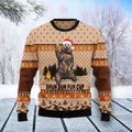 FUNSTUFFPRINT Bear Beer Campfire Fuh Cup Wool Ugly 3D Sweater for men and women Ugly Sweater