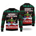 FUNSTUFFPRINT Funny Xmas Catus Ugly Christmas Sweater For Men & Women Ugly Sweater