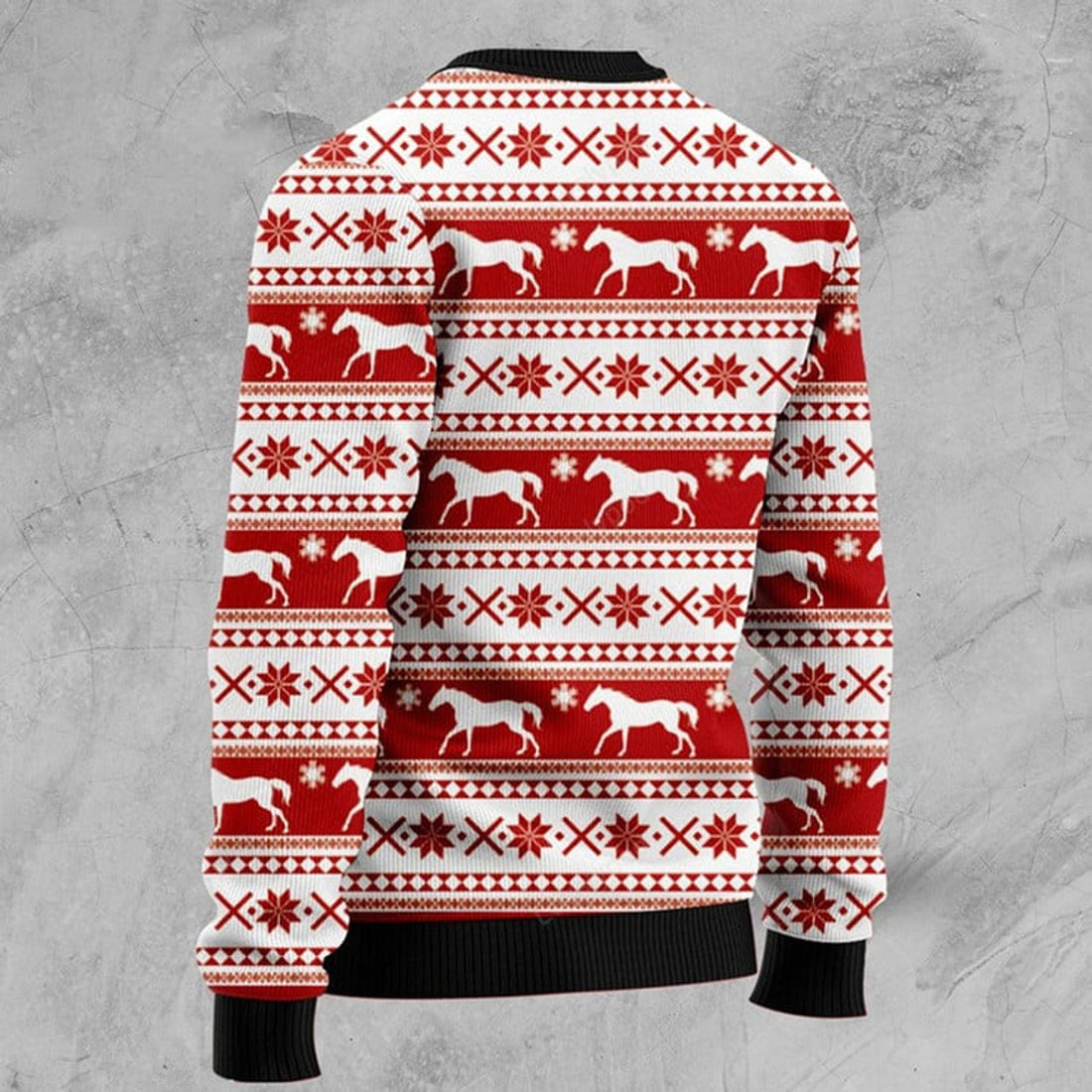 FUNSTUFFPRINT Amazing Horse Ugly Christmas Sweater, Christmas apparel, Christmas gift for adult Ugly Sweater