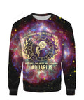 FUNSTUFFPRINT Aquarius Sweater For Men And Women Full Size Colorful Ugly Sweater