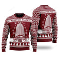 FUNSTUFFPRINT Nakatomi Plaza 1988 Ugly Christmas Sweater For Men & Women Ugly Sweater