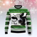 FUNSTUFFPRINT Cow Herd That Ugly Christmas Sweater, Farm christmas sweatshirt, Gift for Cow lover Ugly Sweater