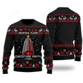 FUNSTUFFPRINT Nakatomi Plaza Christmas Party Ugly Christmas Sweater For Men & Women Ugly Sweater