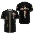 Jesus Save Faith Over Fear - Baseball Jersey