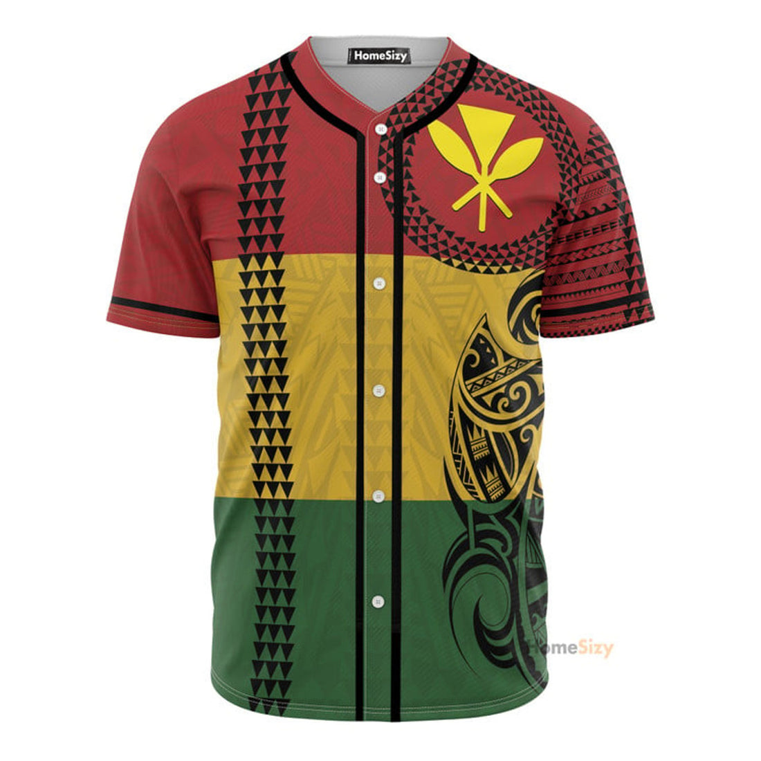 Kanaka Maoli Hawaiian - Baseball Jersey