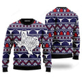 FUNSTUFFPRINT Texas maps Merry Christmas Ugly Christmas Sweater For Men, women, Adult Ugly Sweater