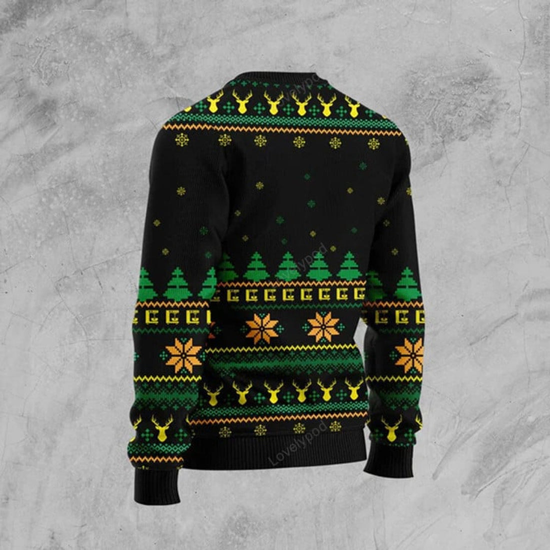 FUNSTUFFPRINT Let's Get Baked Ugly Christmas Sweater for women & men, Let's Get Baked Christmas shirt Ugly Sweater