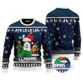 FUNSTUFFPRINT Llmamas Fa La La La Ugly Christmas Sweater For Men & Women Ugly Sweater