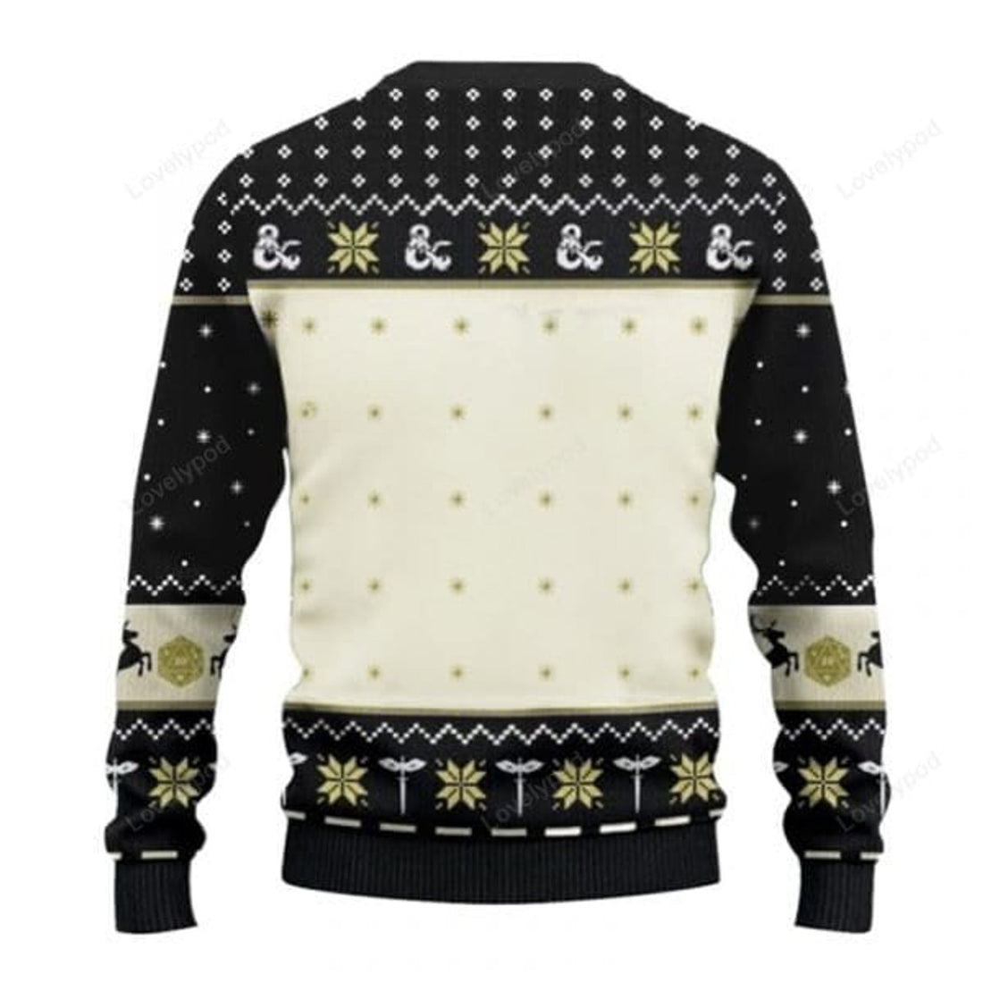 FUNSTUFFPRINT DnD Classes Collection Christmas 3D Sweater for men, women Ugly Sweater