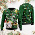 FUNSTUFFPRINT Ho Ho Ho Christmas Tree Ugly Christmas Sweater For Men & Women Ugly Sweater