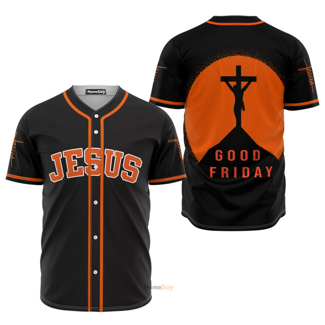 Jesus Good Friday - Baseball Jersey