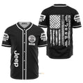 Custom Name Jeep The American Ledgen - Personalized Baseball Jersey