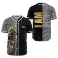 Black Man Black King - Personalized Baseball Jersey