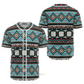 Western Native Pattern - Baseball Jersey