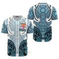 Fiji Active Special Flag Polynesian Tattoo - Baseball Jersey