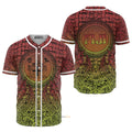 Fiji Polynesian Circle Pattern - Baseball Jersey