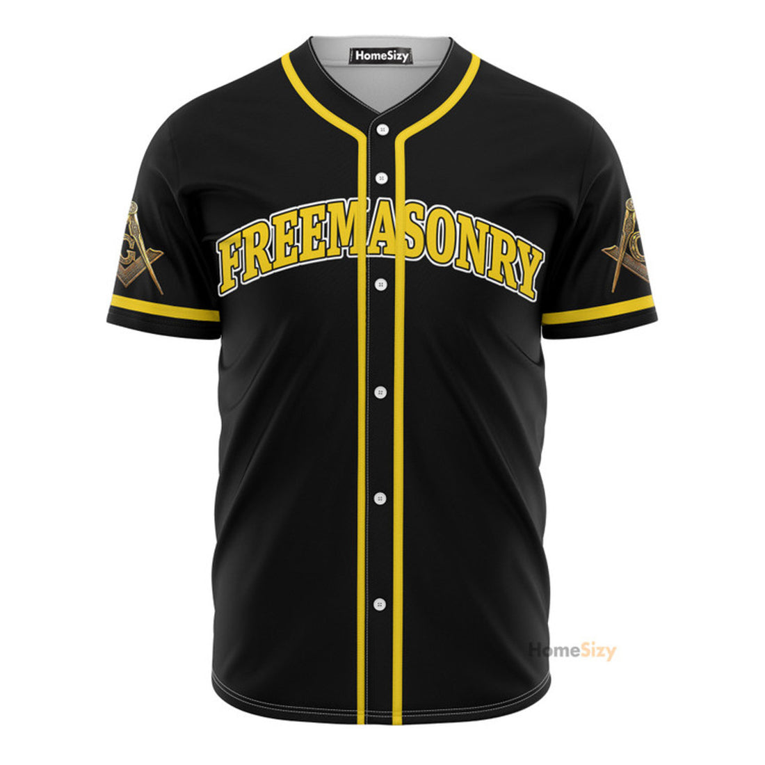 Custom Name Freemasonry - Personalized Baseball Jersey