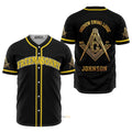 Custom Name Freemasonry - Personalized Baseball Jersey