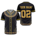 Custom Name Africa Dashiki - Personalized Baseball Jersey