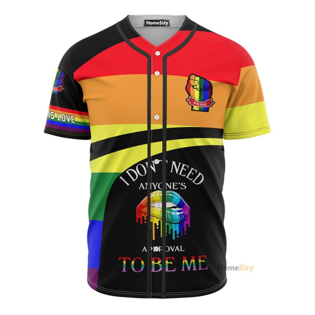 LGBT I Don't Need Anyone's - Personalized Baseball Jersey