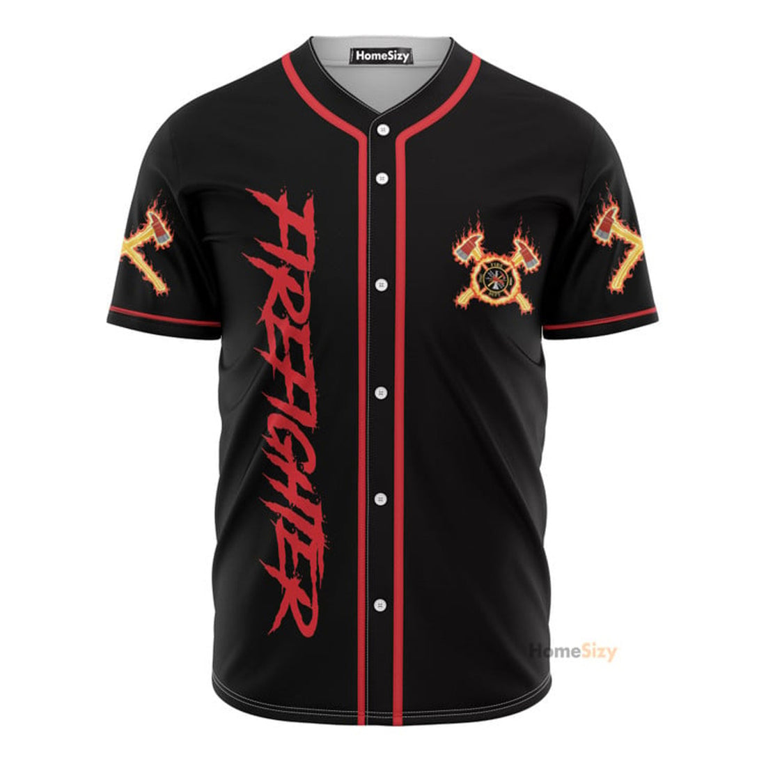 The True Heroes Are The Ones Who Never Made It Home Firefighters - Baseball Jersey