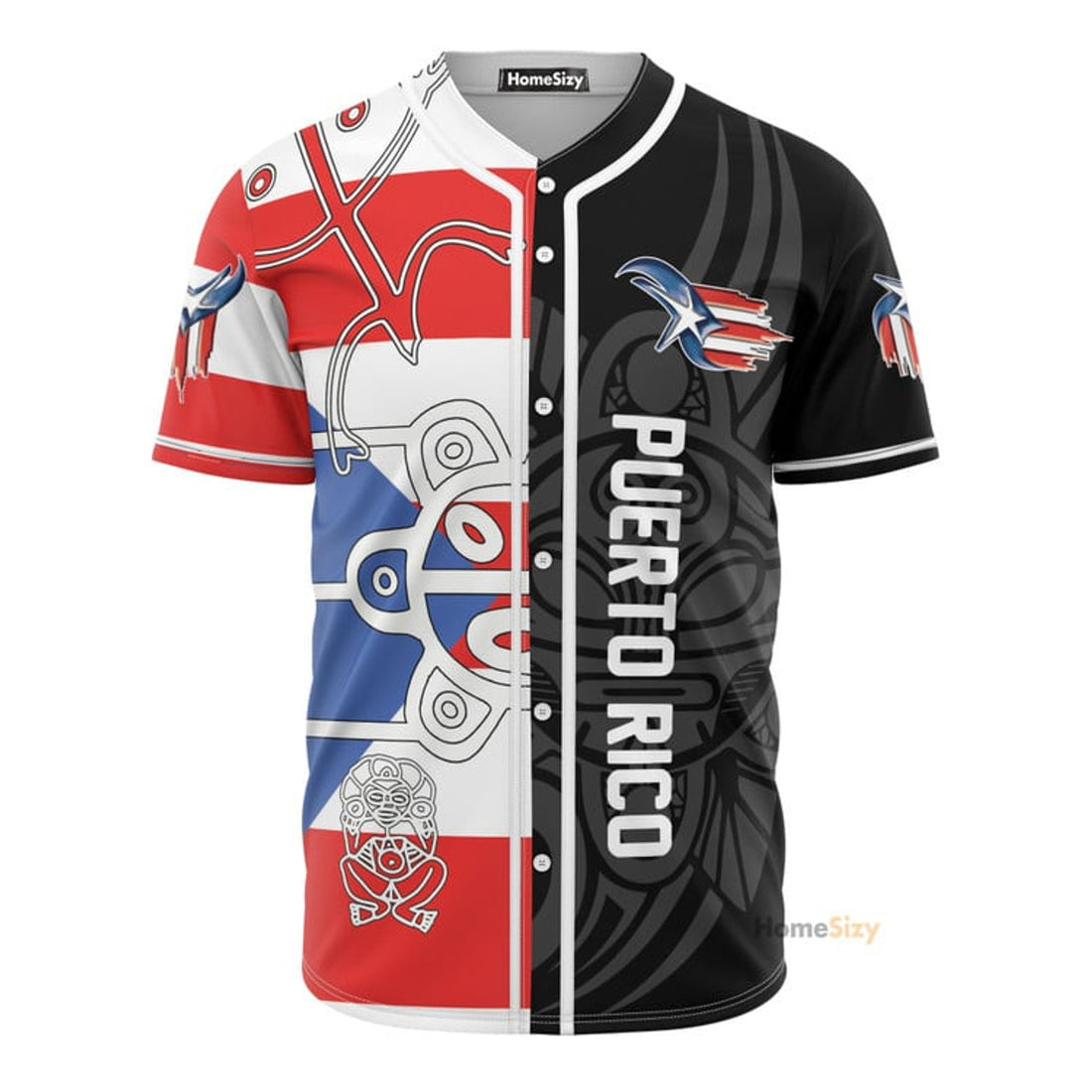 Puerto Rico Draw - Baseball Jersey