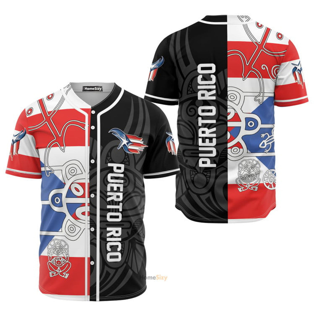 Puerto Rico Draw - Baseball Jersey