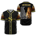Jesus Is My God, My Life, My All, My Everything - Baseball Jersey