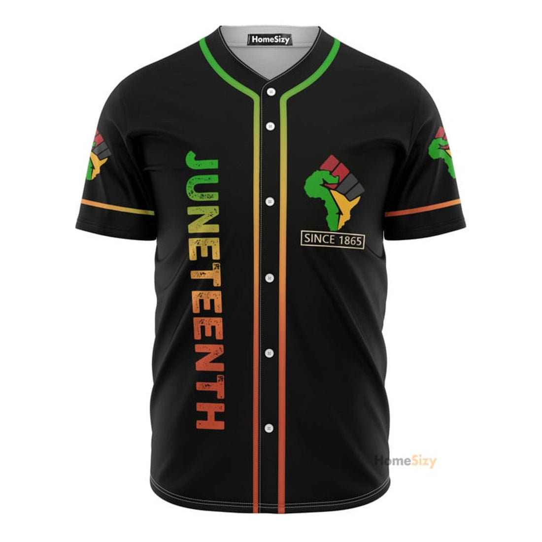 Juneteenth Since 1865 I Am Black Women Magic - Baseball Jersey
