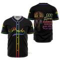 LGBT Pride Rainbow Color - Baseball Jersey