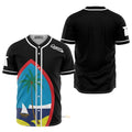 Guam Seal Black - Baseball Jersey